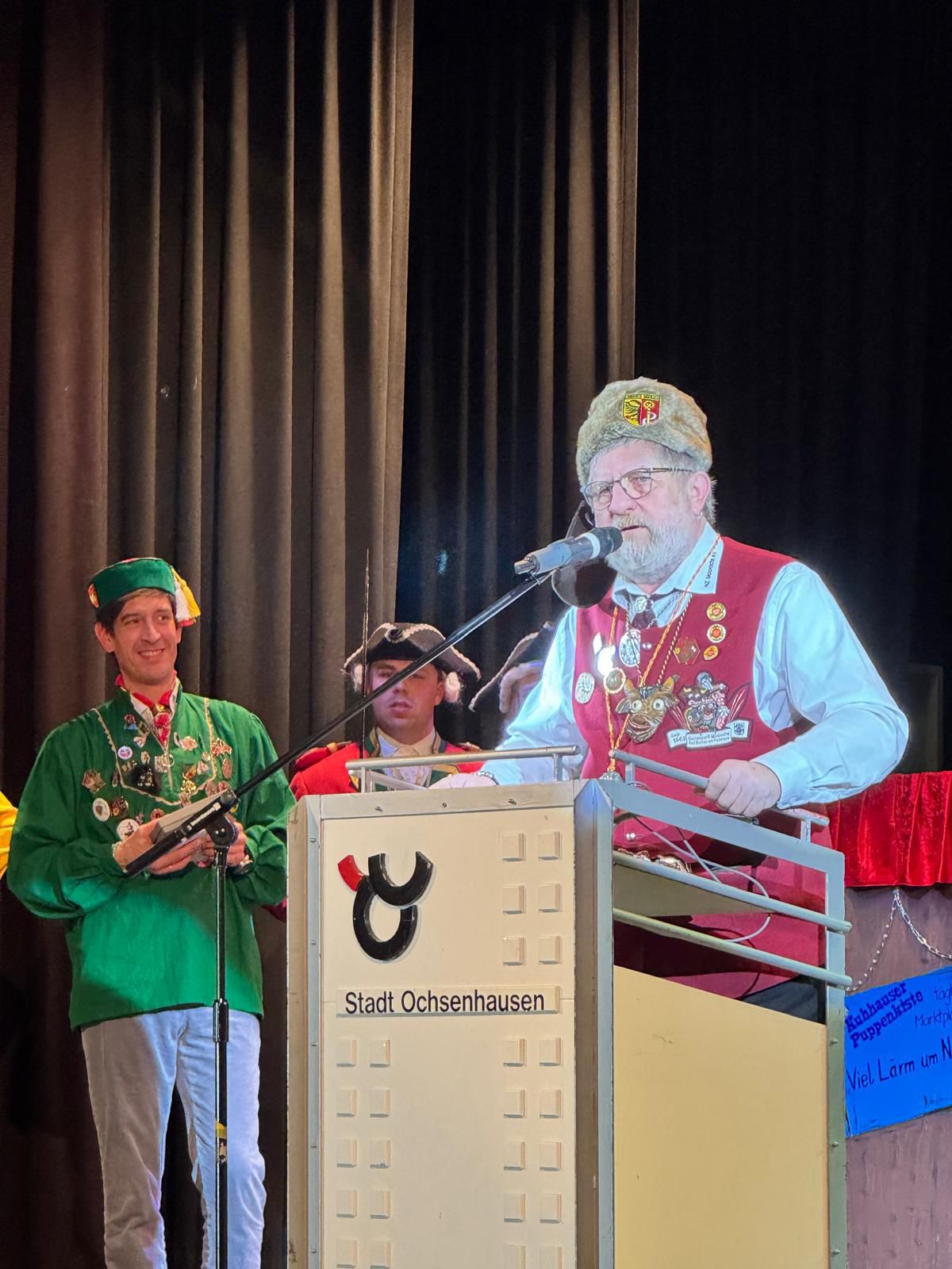 Goldener Biberorden für Ehrenzunftmeister Uwe Vogelgesang